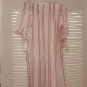 Off the shoulder dress